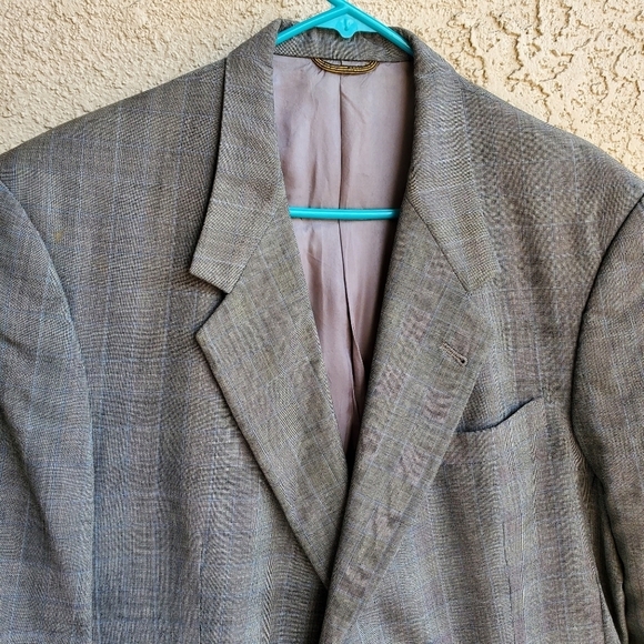 NORDSTROM GRAY COAT JACKET BLAZER SZ 43L - Picture 4 of 9